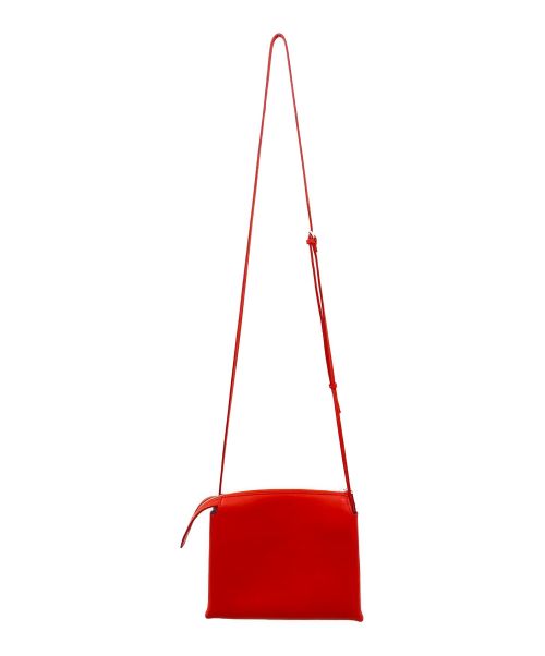THE ROW（ザ ロウ）THE ROW (ザ ロウ) Nu Mini Twin Smooth Crossbody Bag PERSIMMON(オレンジレッド)の古着・服飾アイテム