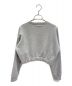 GUCCI (グッチ) コットンジャージー スウェット グレー サイズ:xxs：44800円
