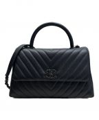 CHANELシャネル）の古着「ココハンドル」｜ブラック