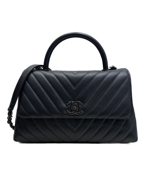 CHANEL（シャネル）CHANEL (シャネル) ココハンドル ブラックの古着・服飾アイテム