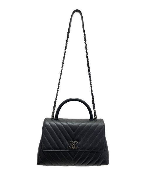 CHANEL（シャネル）CHANEL (シャネル) ココハンドル ブラックの古着・服飾アイテム