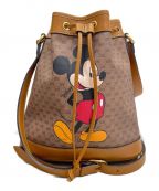 GUCCIグッチ）の古着「バケットショルダーバッグ」｜ブラウン