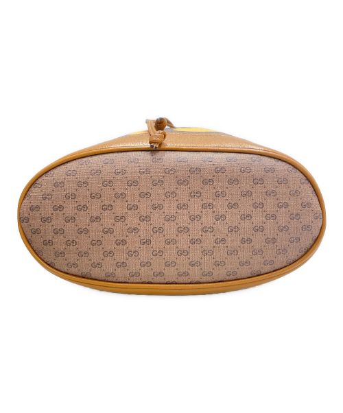 GUCCI（グッチ）GUCCI (グッチ) バケットショルダーバッグ ブラウンの古着・服飾アイテム