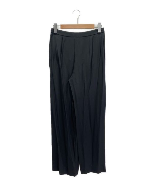 CHANEL（シャネル）CHANEL (シャネル) シルクパンツ ブラック サイズ:38の古着・服飾アイテム