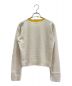 LOEWE (ロエベ) アナグラム刺繍クルーネックニット アイボリー サイズ:S：49800円
