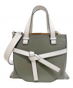 LOEWEロエベ）の古着「ゲートトップハンドル バッグ」｜オリーブ