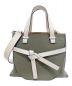 LOEWE（ロエベ）の古着「ゲートトップハンドル バッグ」｜オリーブ