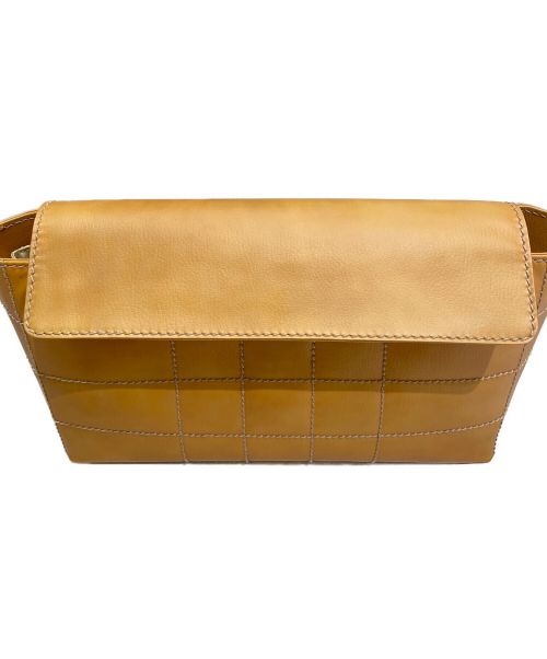 CHANEL（シャネル）CHANEL (シャネル) チェーンバッグ イエローの古着・服飾アイテム