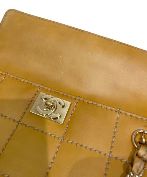 CHANEL（シャネル）CHANEL (シャネル) チェーンバッグ イエローの古着・服飾アイテム