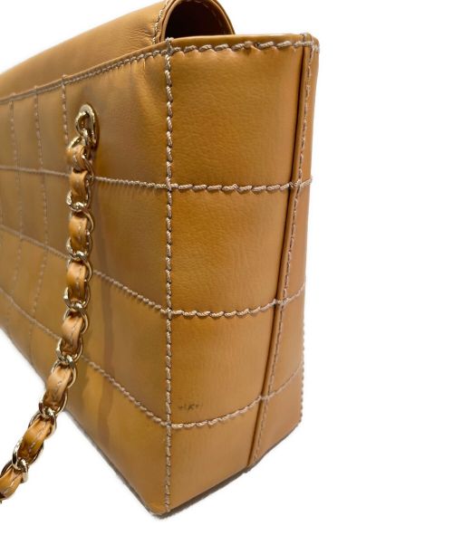 CHANEL（シャネル）CHANEL (シャネル) チェーンバッグ イエローの古着・服飾アイテム