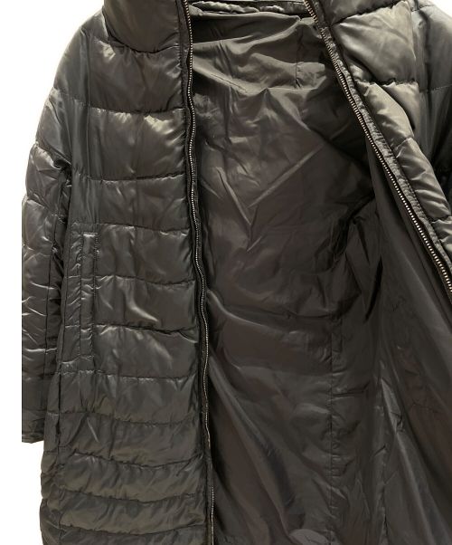 MaxMara THE CUBE（マックスマーラ ザ キューブ）MaxMara THE CUBE (マックスマーラ ザ キューブ) フード付きダウンコート ネイビー サイズ:40の古着・服飾アイテム