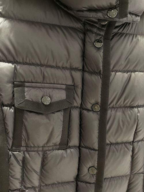 MONCLER（モンクレール）MONCLER (モンクレール) HERMIFURダウンジャケット ブラック サイズ:2の古着・服飾アイテム