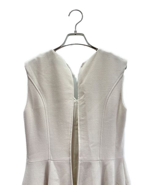 FOXEY（フォクシー）FOXEY (フォクシー) Dress V Baron ベージュ サイズ:38の古着・服飾アイテム