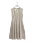 FOXEY（フォクシー）の古着「Dress V Baron」｜ベージュ