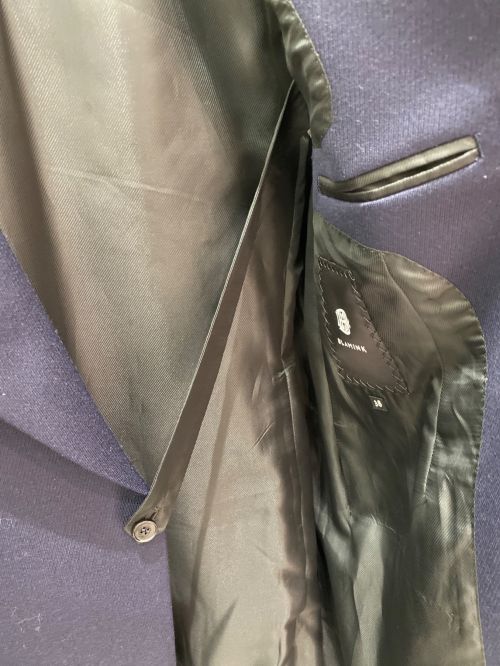 BLAMINK（ブラミンク）BLAMINK (ブラミンク) FALL WO TAILORED COAT ネイビー サイズ:38の古着・服飾アイテム