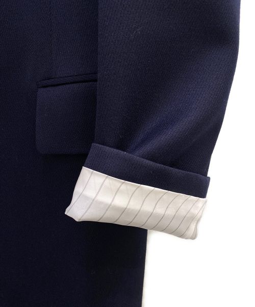 BLAMINK（ブラミンク）BLAMINK (ブラミンク) FALL WO TAILORED COAT ネイビー サイズ:38の古着・服飾アイテム