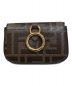 FENDI (フェンディ) ナノバケットチャーム ブラウン：79800円