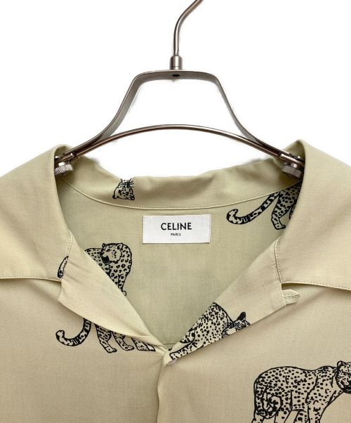 CELINE（セリーヌ）CELINE (セリーヌ) 22SS ハワイアンレーヨンシャツ ベージュ サイズ:37の古着・服飾アイテム