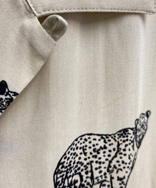 CELINE（セリーヌ）CELINE (セリーヌ) 22SS ハワイアンレーヨンシャツ ベージュ サイズ:37の古着・服飾アイテム