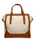 Salvatore Ferragamo (サルヴァトーレ フェラガモ) AMY CANVAS/2WAYキャンバスバッグ ベージュ：44800円