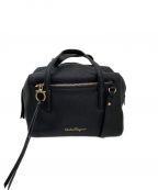 Salvatore Ferragamoサルヴァトーレ フェラガモ）の古着「ADDY/2WAYショルダー/ハンドバッグ」｜ブラック