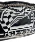 中古・古着 CHANEL (シャネル) 19クルーズ チェーンショルダーバッグ ブラック：150000円