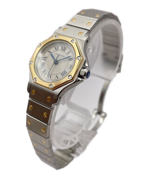 Cartier（カルティエ）Cartier (カルティエ) サントス オクタゴン Ref.187903 24mm サイズ:SMの古着・服飾アイテム