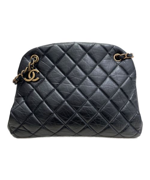 CHANEL（シャネル）CHANEL (シャネル) マドモアゼル ボーリングバッグ ブラックの古着・服飾アイテム