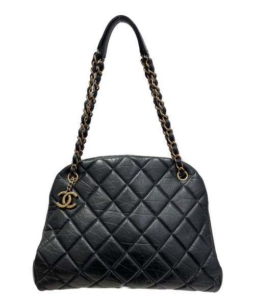 CHANEL（シャネル）CHANEL (シャネル) マドモアゼル ボーリングバッグ ブラックの古着・服飾アイテム