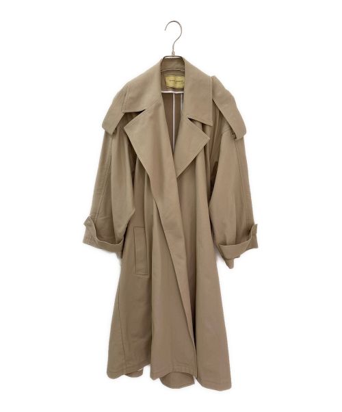UNITED ARROWS（ユナイテッドアローズ）UNITED ARROWS (ユナイテッドアローズ) C BIGドルマンスリーブコート ベージュ サイズ:36の古着・服飾アイテム