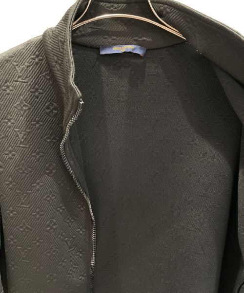 LOUIS VUITTON（ルイ ヴィトン）LOUIS VUITTON (ルイ ヴィトン) モノグラムジップアップジャケット ブラック サイズ:Mの古着・服飾アイテム