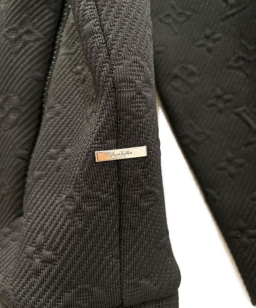 LOUIS VUITTON（ルイ ヴィトン）LOUIS VUITTON (ルイ ヴィトン) モノグラムジップアップジャケット ブラック サイズ:Mの古着・服飾アイテム