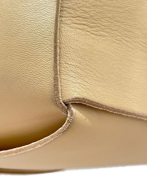 BOTTEGA VENETA（ボッテガベネタ）BOTTEGA VENETA (ボッテガベネタ) スモール アルコ トートバッグ アーモンドベージュ サイズ:スモールの古着・服飾アイテム