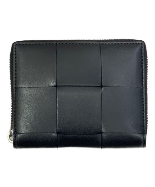 BOTTEGA VENETA（ボッテガベネタ）BOTTEGA VENETA (ボッテガベネタ) カセット ジップアラウンドウォレット ブラックの古着・服飾アイテム