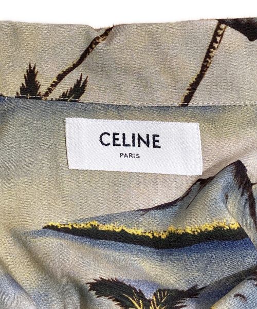 CELINE（セリーヌ）CELINE (セリーヌ) アロハシャツ グレー サイズ:37の古着・服飾アイテム