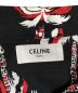 中古・古着 CELINE (セリーヌ) パームツリーグラフィカルプリント ハワイアンシャツ ブラック サイズ:37：50000円