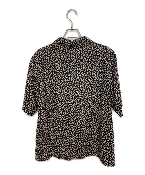 CELINE（セリーヌ）CELINE (セリーヌ) フラワーシャツ ブラック サイズ:39の古着・服飾アイテム