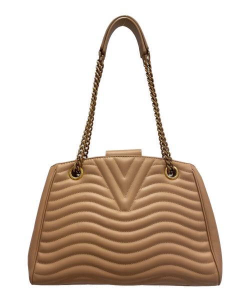 LOUIS VUITTON（ルイ ヴィトン）LOUIS VUITTON (ルイ ヴィトン) ニューウェーブ チェーントートバッグ ベージュの古着・服飾アイテム