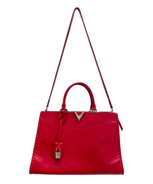 LOUIS VUITTON（ルイ ヴィトン）LOUIS VUITTON (ルイ ヴィトン) ヴェリージップトート レッドの古着・服飾アイテム
