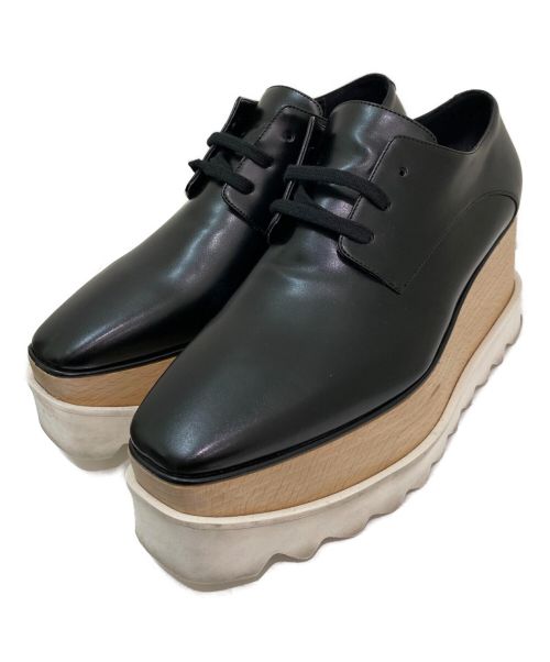 STELLA McCARTNEY（ステラマッカートニー）STELLA McCARTNEY (ステラマッカートニー) エリスプラットフォーム ブラック サイズ:351/2の古着・服飾アイテム