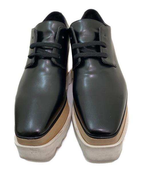 STELLA McCARTNEY（ステラマッカートニー）STELLA McCARTNEY (ステラマッカートニー) エリスプラットフォーム ブラック サイズ:351/2の古着・服飾アイテム