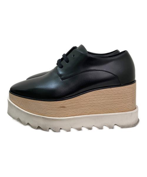 STELLA McCARTNEY（ステラマッカートニー）STELLA McCARTNEY (ステラマッカートニー) エリスプラットフォーム ブラック サイズ:351/2の古着・服飾アイテム