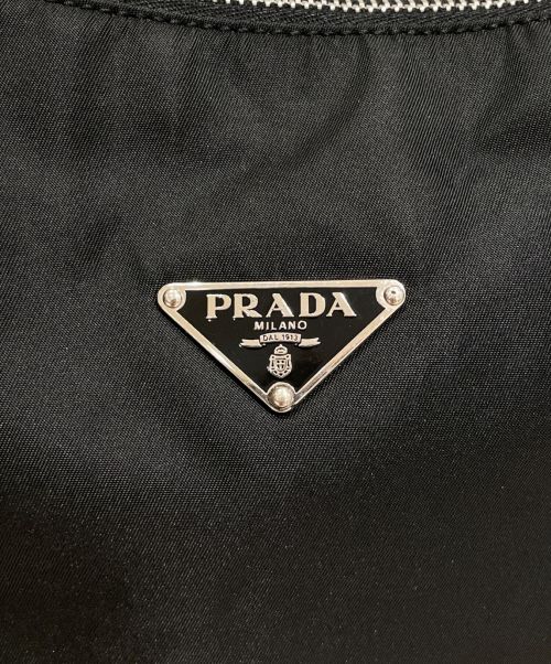 PRADA（プラダ）PRADA (プラダ) ナイロンワンショルダーバッグ ブラックの古着・服飾アイテム
