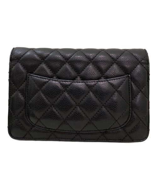 CHANEL（シャネル）CHANEL (シャネル) チェーンウォレット ブラックの古着・服飾アイテム