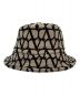 VALENTINO (ヴァレンティノ) canvas-jacquard bucket hat ベージュ サイズ:M：44800円