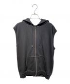 CELINEセリーヌ）の古着「Sweatshirt in Cotton Fleece」｜ブラック