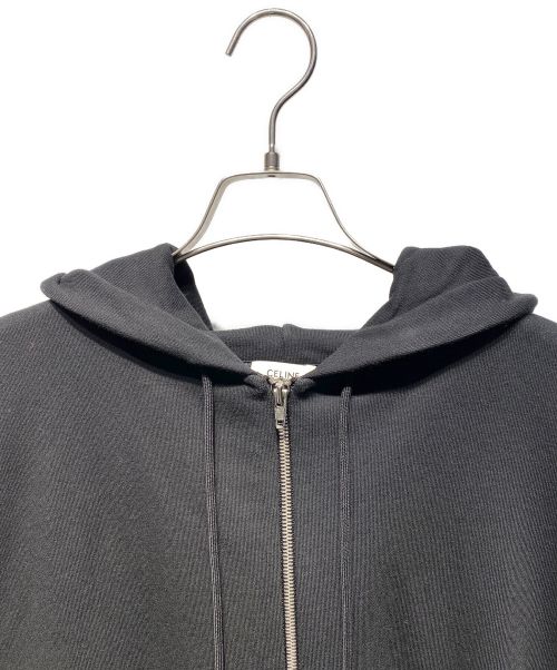 CELINE（セリーヌ）CELINE (セリーヌ) Sweatshirt in Cotton Fleece ブラック サイズ:Lの古着・服飾アイテム