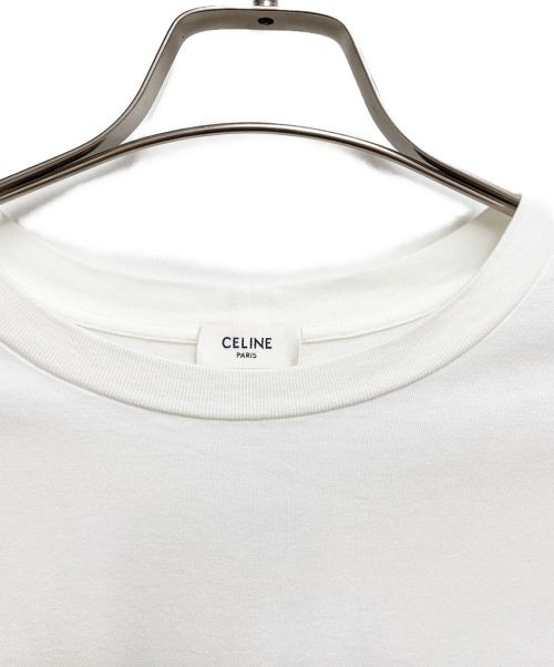 CELINE（セリーヌ）CELINE (セリーヌ) ルーズ Tシャツ ホワイト サイズ:Sの古着・服飾アイテム