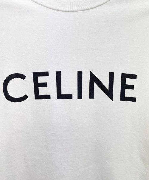 CELINE（セリーヌ）CELINE (セリーヌ) ルーズ Tシャツ ホワイト サイズ:Sの古着・服飾アイテム