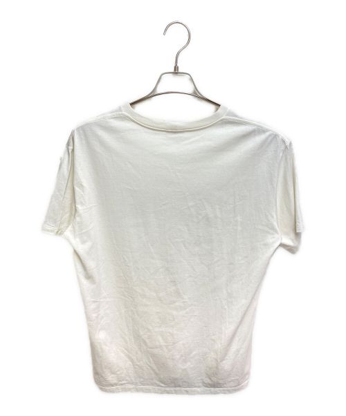 CELINE（セリーヌ）CELINE (セリーヌ) ラインストーン ルーズTシャツ ホワイト サイズ:Sの古着・服飾アイテム